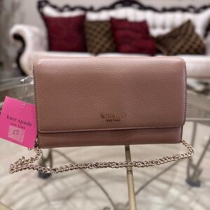 Kate Spade Blush Leather Wristlet